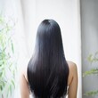 © KOHAKU - 黒髪で髪がきれいな日本人女性・ロングヘア