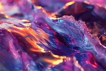 Aufkleber - A close-up view of a liquid substance, suitable for use in science or medical contexts