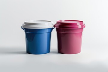 Poster - Two buckets sit together, ready for use or storage