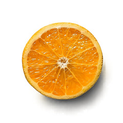 Wall Mural - Vibrant Citrus Fruit Slice Graphic