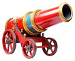 © Rawpixel.com - PNG Circus cannon white background cylinder conflict.