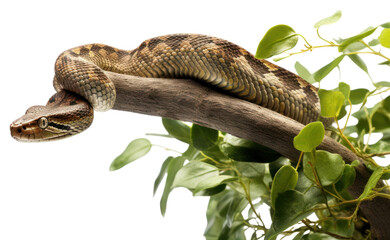 Sticker - PNG Snake reptile animal branch.