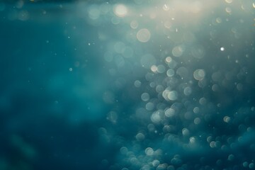 Canvas Print - Blurred underwater background