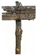 © Ева Поликарпова - A wooden cross with a bird perched on top, a symbol of faith and nature