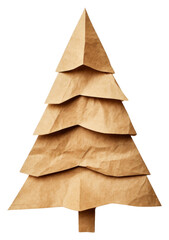 Poster - PNG  Chrismas tree paper plant white background.