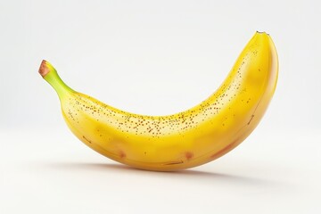 Wall Mural - Banana on a white background. Isolated.
