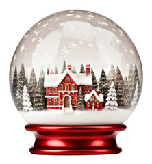 Sticker - PNG Xmas christmas sphere globe.