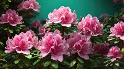 Wall Mural - pink and white peony