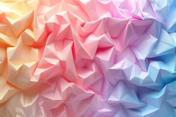 Poster - A colorful paper with a pink and blue gradient