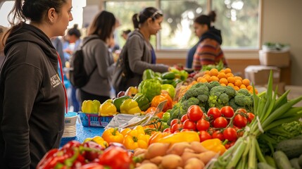 community event focused on healthy living, featuring workshops on nutrition, fitness classes