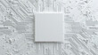 © Maule - Abstract White Circuit Board with a Blank Space