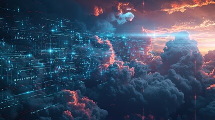 Poster - Digital Code in the Clouds