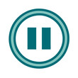 © IllustrateMuse - Pause button icon, social media concept