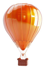 Sticker - PNG Hot air balloon icon aircraft vehicle transportation.