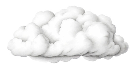 Wall Mural - PNG Cloud white white background fluffy.