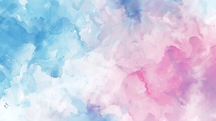 Wall Mural - watercolor gradient paint grunge texture on white background. the color splashing in the paper