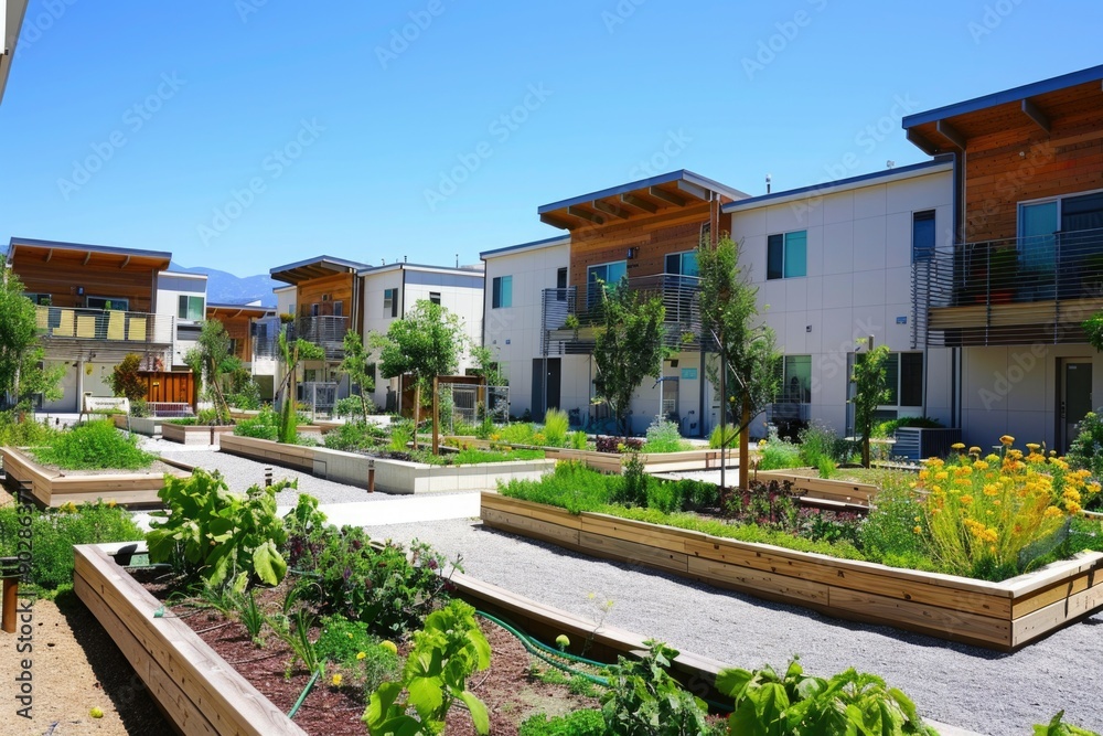 Modern Low-Income Housing Project Featuring Sustainable Passive House ...
