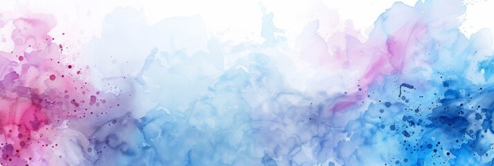 Wall Mural - colorful watercolor gradient paint texture background for, cover design, interior decor and poster