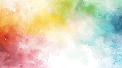 Wall Mural - colorful watercolor gradient paint texture background for, cover design, interior decor and poster