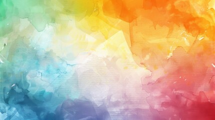 Wall Mural - colorful watercolor gradient paint texture background for, cover design, interior decor and poster