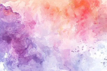 Wall Mural - colorful watercolor gradient paint texture background for, cover design, interior decor and poster