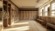 © QAISAR - Interior of a new empty house cloakroom