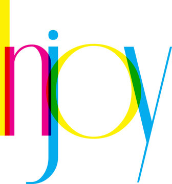 Injoy text, Injoy,  injoy our life,text injoy our life quality full t shirt design.