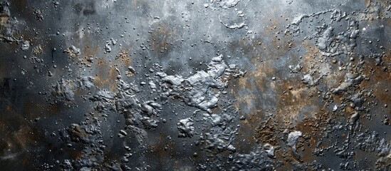 Leinwandbilder - Background with a textured metal surface perfect for showcasing a copy space image