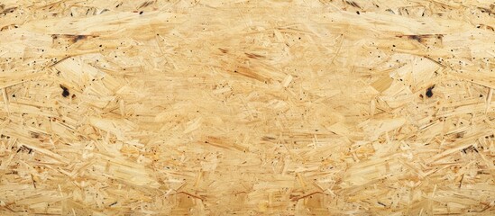 Aufkleber - A background showcasing Oriented Strand Board OSB a type of engineered wood with ample copy space for additional content