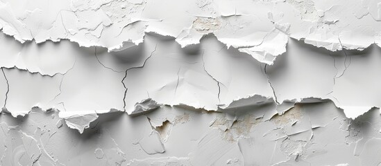 Aufkleber - Ripped paper providing a textured appearance ideal for a copy space image