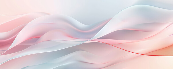 Wall Mural - Abstract background with flowing pastel gradients creating a vibrant and elegant design