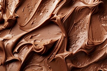 Wall Mural - Rich and Decadent Chocolate Background, generative ai