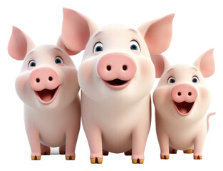 Sticker - PNG Pig mammal animal investment.