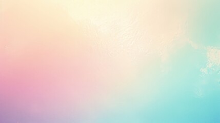 Poster - A calming pastel plain background with a gentle gradient, creating a serene and minimalist backdrop
