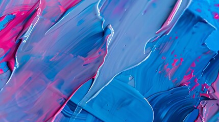 Leinwandbilder - Abstract art backgrounds Handpainted background Acrylic painting on canvasTexture fluid acryl Fragment of artwork Brushstrokes of paint : Generative AI