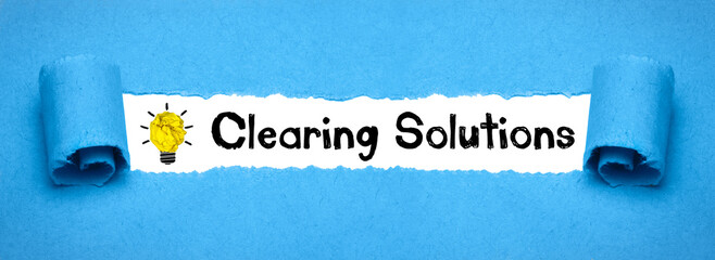 Sticker - Clearing Solutions