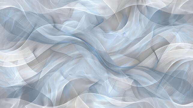 Abstract baby blue and pale gray line patterns creating a seamless design on a dove gray backdrop.