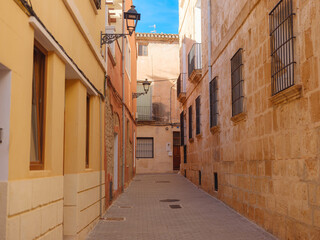 Wall Mural - Denia, Costa Blanca, Historische Altstadt