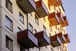 © a40757se - Balconies in apartment residential building