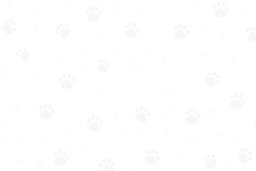 Sticker - PNG Cat paw prints backgrounds pattern black.