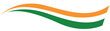 © Shoaib - Flag of India illustration wave style