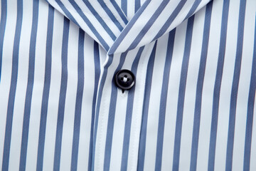 Casual striped shirt with bold lines, designed for a fashionable yet relaxed look.