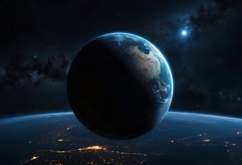 Wall Mural - planet in space