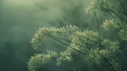 Wall Mural - grass in the morning