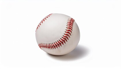 Wall Mural - baseball ball isolated on transparent background ai generative