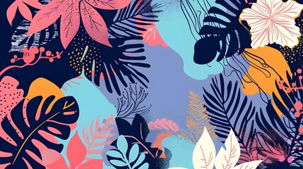 Wall Mural - Modern universal artistic templates for Christmas