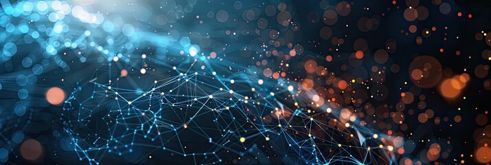 Poster - Exploring Machine Learning Connections in a High-Tech Digital Landscape at Night