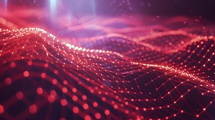 Digital technology background with network connectivity