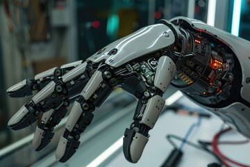 Poster - Controler of robotic hand