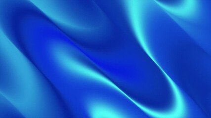 Poster - blue wavy background 4k video